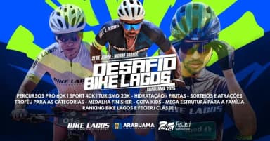 DESAFIO BIKE LAGOS - ARARUAMA 2026 em Araruama
