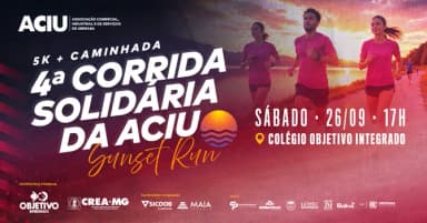 4ª Corrida Solidária da Aciu e Caminhada - 2026 em Uberaba