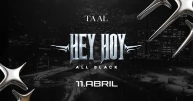 HEY HOY - All Black Apres: ASHIBAH em Barueri
