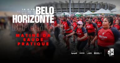 MATINÊ DA SAÚDE - PRATIQUE - BOP GAMES BELO HORIZONTE 2026 em Belo Horizonte