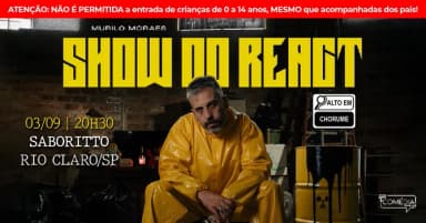 MURILO MORAES em RIO CLARO - Stand up Comedy em Rio Claro