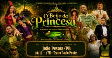 O Beijo da Princesa em João Pessoa