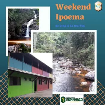 Weekend Ipoema 03 dias e 02 noites em Itabira